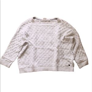 H&M White Sweater
